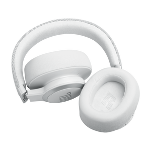JBL Live 770NC - White - Wireless Over-Ear Headphones with True Adaptive Noise Cancelling - Detailshot 1